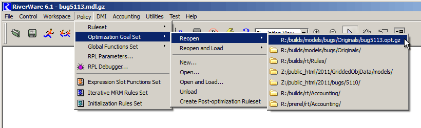 Open Menus -- Really Closed