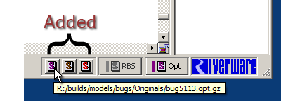 New Toolbar Buttons