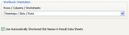 Slot Name Checkbox